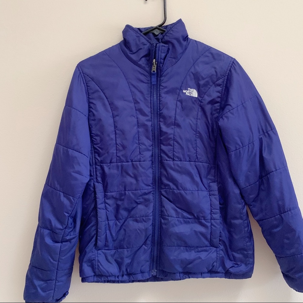 The North Face Purple Puffer Jacket